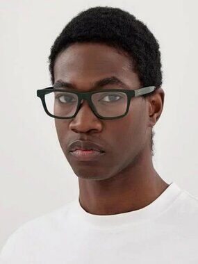 Gucci Men Eyeglasses Black Rectangle GG1987O 001 NEW AUTHENTIC